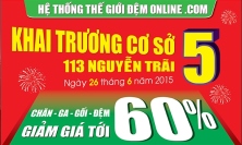 Tưng bừng khai trương cơ sở 5 Địa chỉ: 113 Nguyễn Trãi